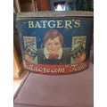 Antique Mackintosh`s and Batger`s Toffee Tins