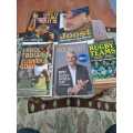 5 x Rugby Books, Kaplan and Joost signed
