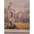 Entrance to castle,  Cape Town. Thomas W Bowler Lithograph