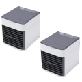Air Cooler, Mini Air Conditioner USB Adapter for Office for Home for Travel - Pack of Two
