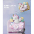 Unicorn Bubble Maker Camera With Lights & Music Toy