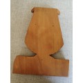 Lovely Wooden Owl Wall Hanging for the Owl collectors