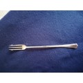 Lovely silver plated pickle fork