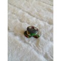 Stone frog for printers tray