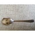 Silver plated sugar spoon