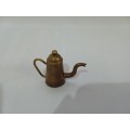 Brass coffee pot for printers tray