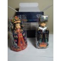 Danisl Art Gallery Oriental Folk Figurines Chosun King and Queen