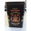 Barringer and Brown`s Mustard tin
