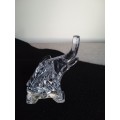 Lovely glass elephant paper weight