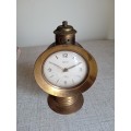 Vintage Swiza brass alarm clock, not working