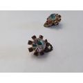 Lovely flower clipon earrings