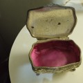Stunning footed jewelery box