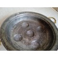 Vintage copper egg/escargo pan