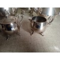 Stunning silver plated tea and coffee serving set