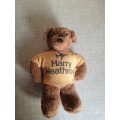 Harry Heathrow teddie from the 1980s