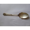 Pretty silver plated spoon