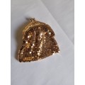 Vintage Gilt-metal mesh coin purse