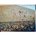 Jerusalem, The western wall Postcard