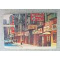Chinatown New York Post card