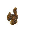brass squirrel ornament 5cm high