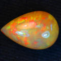 OPAL~  7.12cts Large Size! Terrific Rainbow Sparkles in Blocks! 3D Chaff! Top. Welo Opal