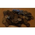 ** Massive Lot Of 220 1st Decimal Half Cent Coins From The 60s . One Bid For All. **