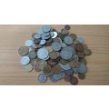 Lot Of 150 + International Coins. Bid Per Coin For All