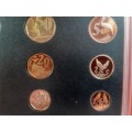 Extremely Beautifull 2001 RSA Proof Set. Only 3 678 Produced. CAT Value R650