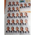 Small Lot Of Mandela And Other Stamps. Bid For The Lot