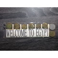 Welcome To Egypt Coin And Stamp Set