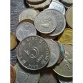 Mix Of 48 Asian Coins. Bid Per Coin