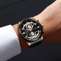 Curren Black Quartz Movement Luxury Men`s Watches