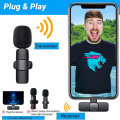 Wireless Microphone compatible with iPhone