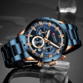 Curren Sport Quartz Movement Luxury Men`s Watches Luminous Hands