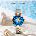 SENO Ladies Watch With Elegant - Blue Dail