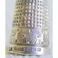 Hallmarked SILVER THIMBLE by Henry Griffith, Birmingham 1898