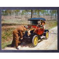 Teuf-Teuf Vintage French Motoring POSTCARD - 1909 Renault Populaire