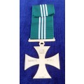 - SA Prisons Service (Full Size) Cross for Merit Medal -