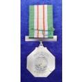 - SA Railway Police (Full Size) Star for Merit Silver Medal-