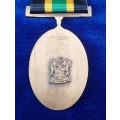- Apla Bronze for 10 Years Service Medal (Full Size) (Nr 456)-