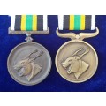 - Very Rare Both Varieties of the Kwandebele Police Long Service 10 Years Medals -