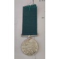 - Volunteer Long Service Medal to Gunner J Fordy `Percy Artillery` With Copied Booklet -