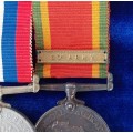 - WW2 Group of 5 x Medals with 8th Army Clasp Awarded to V.A. Perfect -