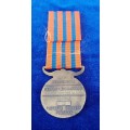 - Bophuthatswana 10 Years Faithful Service Prisons Medal awarded to SGT Modise M.J 9836848 -
