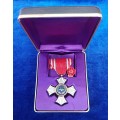 - WW2 Japanese Red Cross Orders Of Merit medal with Rosette Cased -