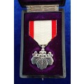 - Imperial Japanese Order of the Rising Sun 8th Class Medal in Box of Issue -