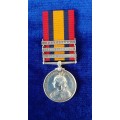 - QSA (Queen`s South Africa Medal) with 3 x Clasps to 7562 CORL G. Spufford, A.S.C.  -