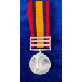 - QSA (Queen`s South Africa Medal) with 3 x Clasps to Clerk F.R. Clementz. A.S.C.  -
