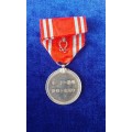 -WW2 Japan Red Cross Silver Medal Army Navy Badge Order  -