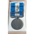 - WW1 Japanese War Service Medal 1914-1915 in Box of Issue -
